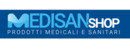 Logo Medisan Shop per recensioni ed opinioni di servizi di prodotti per la dieta e la salute