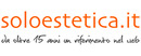 Logo Soloestetica per recensioni ed opinioni di negozi online di Cosmetici & Cura Personale