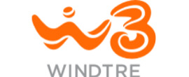 Logo WindTre per recensioni ed opinioni di servizi e prodotti per la telecomunicazione