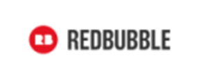 Logo Redbubble per recensioni ed opinioni di negozi online di Merchandise