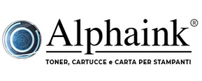 Logo Alphaink per recensioni ed opinioni di negozi online di Ufficio, Hobby & Feste