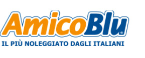 Logo Amico Blu per recensioni ed opinioni di servizi noleggio automobili ed altro