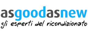 Logo Asgoodasnew per recensioni ed opinioni di negozi online di Elettronica